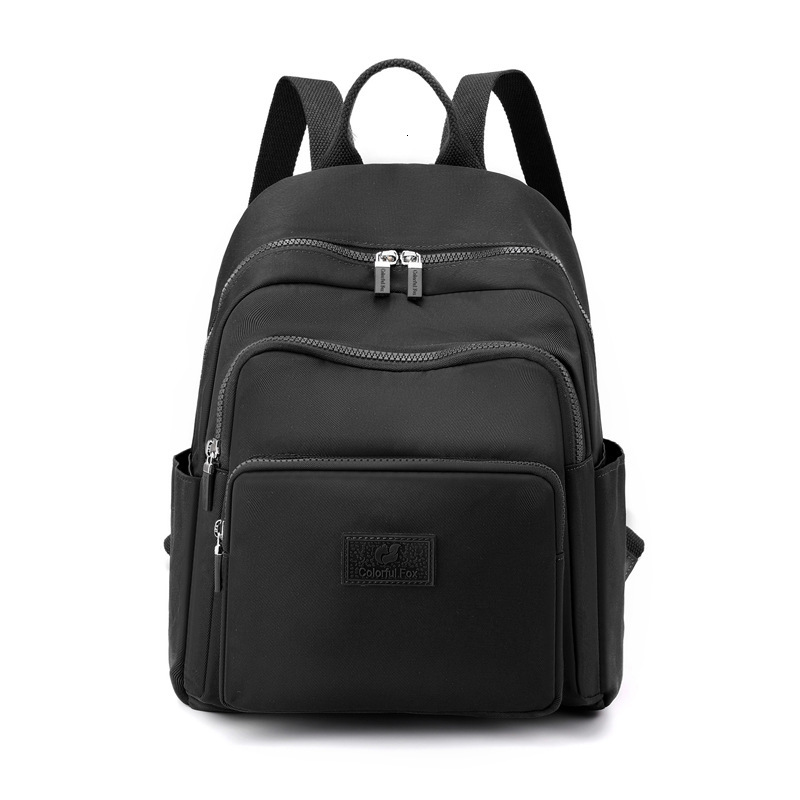 Colorful Fox New Women's Large Capacity Casual Backpack Water-Repellent Multi-Layer Travel Student School Bag ddmymoon