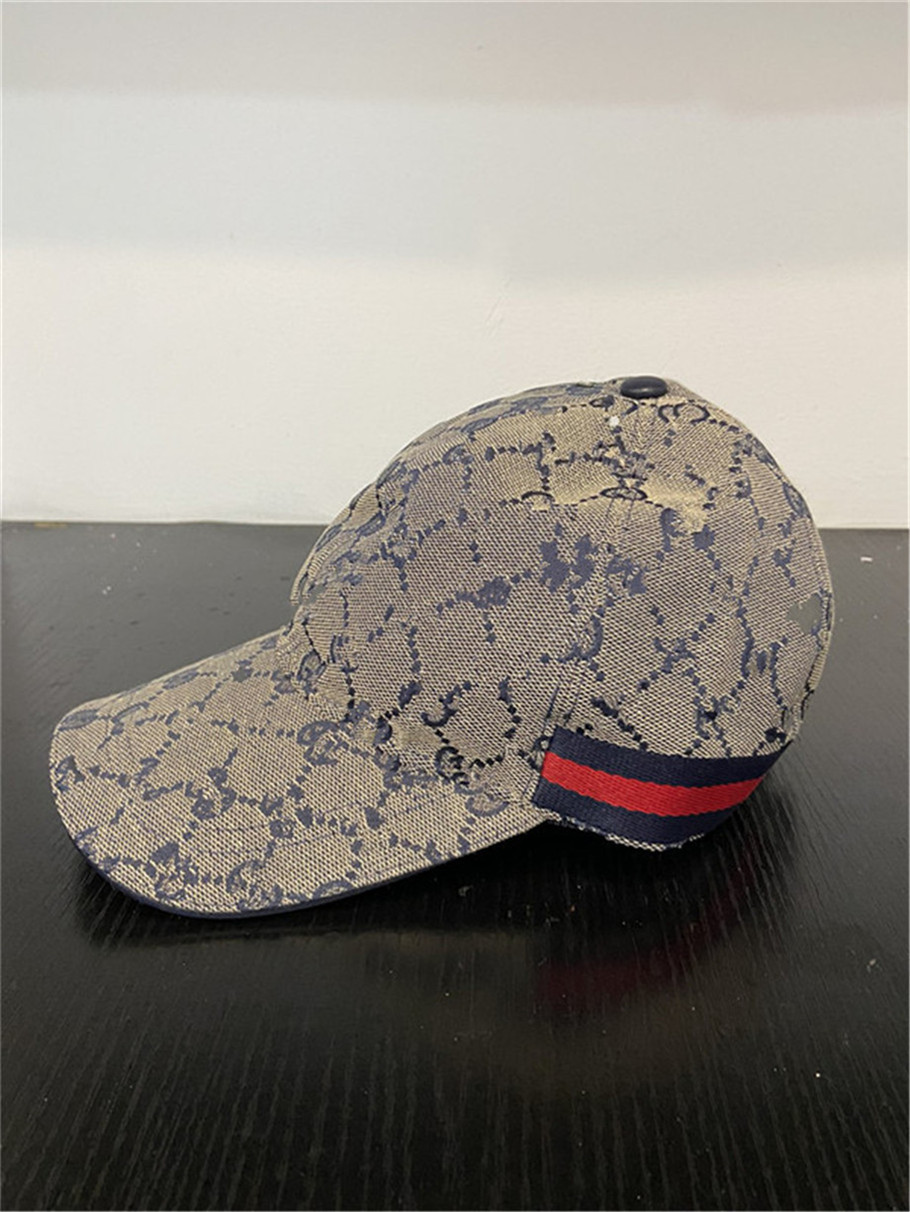 mens designer Baseball hat woman fashion snapback Letter Sun cap Classic summer Brown canvas high quality truck hat B33