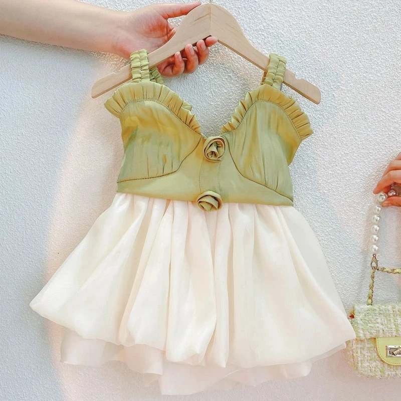 Summer Girls Clothing Sets Korean Denim Short-sleeved T-shirtHigh Waist Skirt 2PCS Baby Kids Clothes Suit Children Clothing 250729