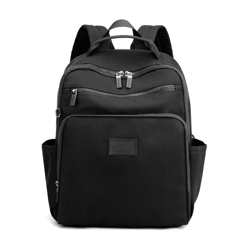 Women Outdoor Large Capacity Travel Backpack Korean Version Trendy Water-Resistant Handbag Simple Nylon School Bag ddmymoon