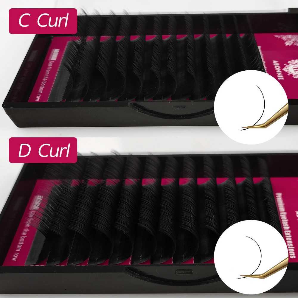 Abonnie Fluffy Classic Lashes Extensions Premium Individual Eyelashes Extensions Volume Eyelashes All Sizes Z250730