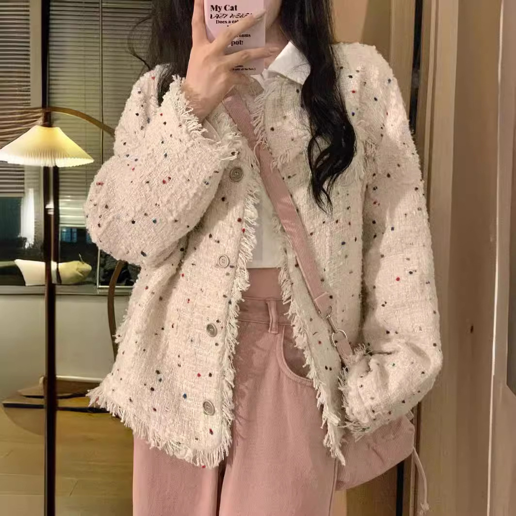 Free shipping designer coat for women Fashionable casual suit jacket loose and slimming commuting suit