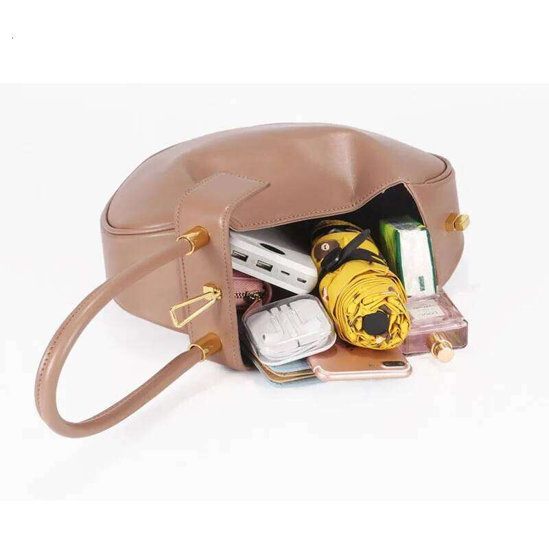 Personalized Soft Leather Bags Clutch Designer Temperament Party Evening Hobos Bag For Women Dumpling Mini Bucket Pouch