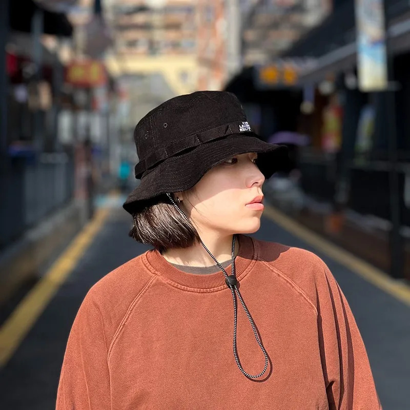 Japanese Street Color Contrast Light Core Plush Hat Fisherman Hat Men Literary Youth Outdoor Mountaineering Sunshade Hat Women 250724