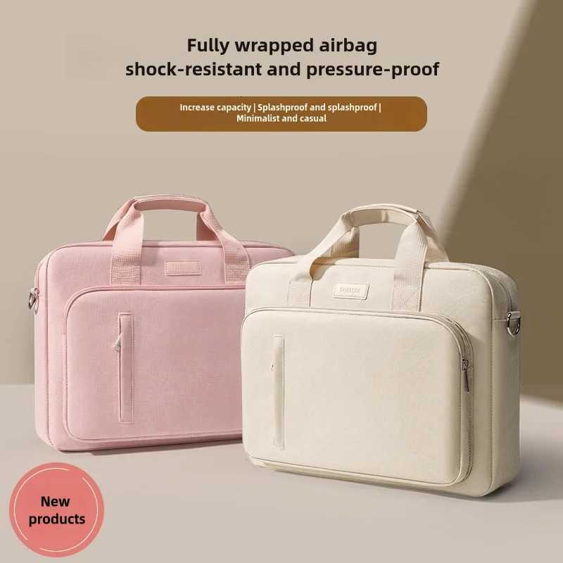 13.3 14 15.6 17.3 inch Waterproof Laptop Bag Case Notebook Bag for MacBook Air Pro 13 15 Computer Shoulder Handbag Briefcase Bag y250730