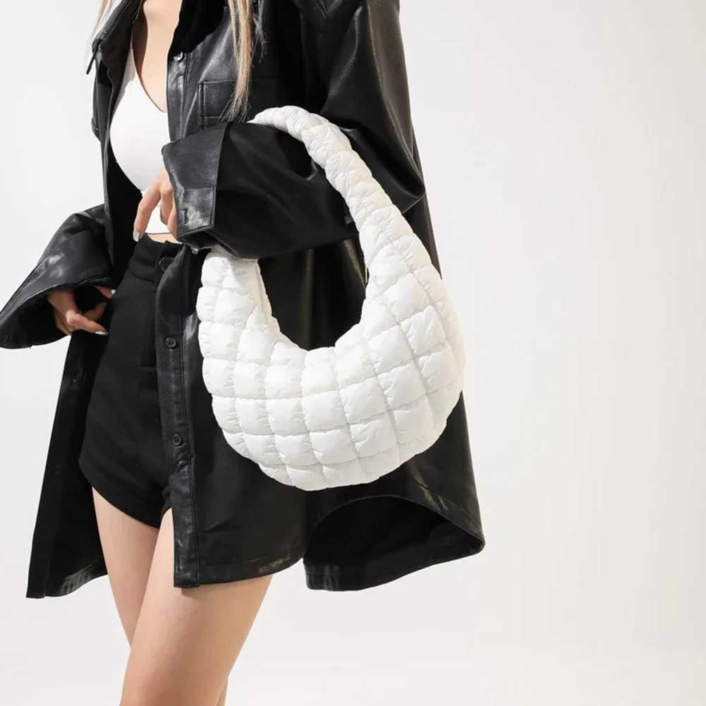 5 Quilted Shoulder Bags for Women Handbag Mini Cloud Pleated Bags Puffer Dumpling Bag Girl Luxury Tote Bags Top Handle Bag Y250730