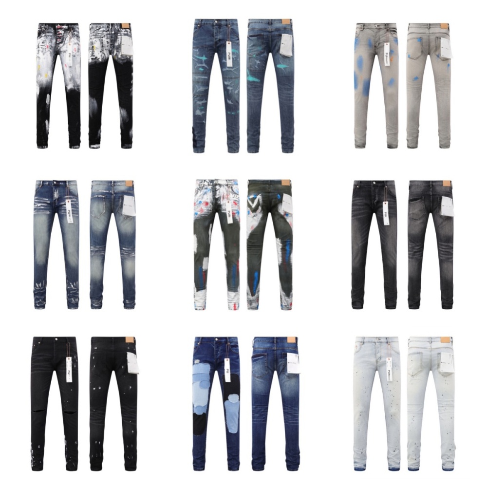 designer mens Jeans Elasticity Jean Hombre trousers Men and women fashion brand luxury pants denim pant Trend Brand Motorcycle Pants Mens Skinny LOGO buttons 07