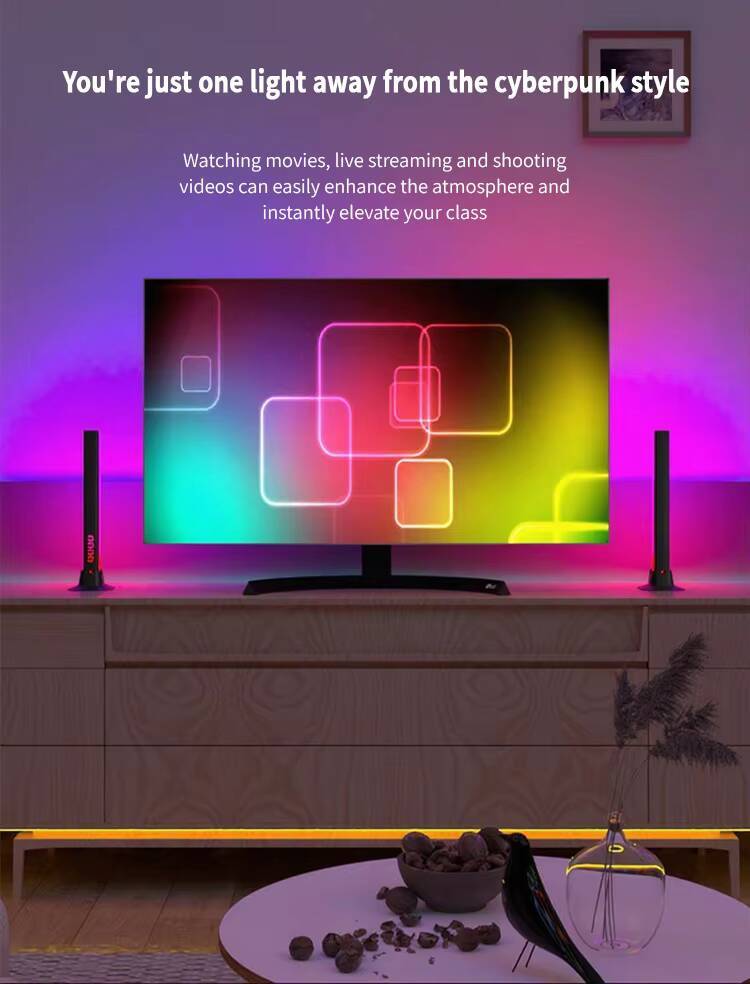 Outdoor Colorful and Luminous Landscape Lights Festival Interactive Water Column Running Light