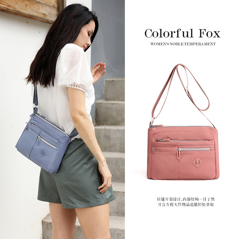 Crossbody Colorful Fox New Fashion Simple Women's Commuting Large Capacity Versatile Shoulder Bag ddmymoon