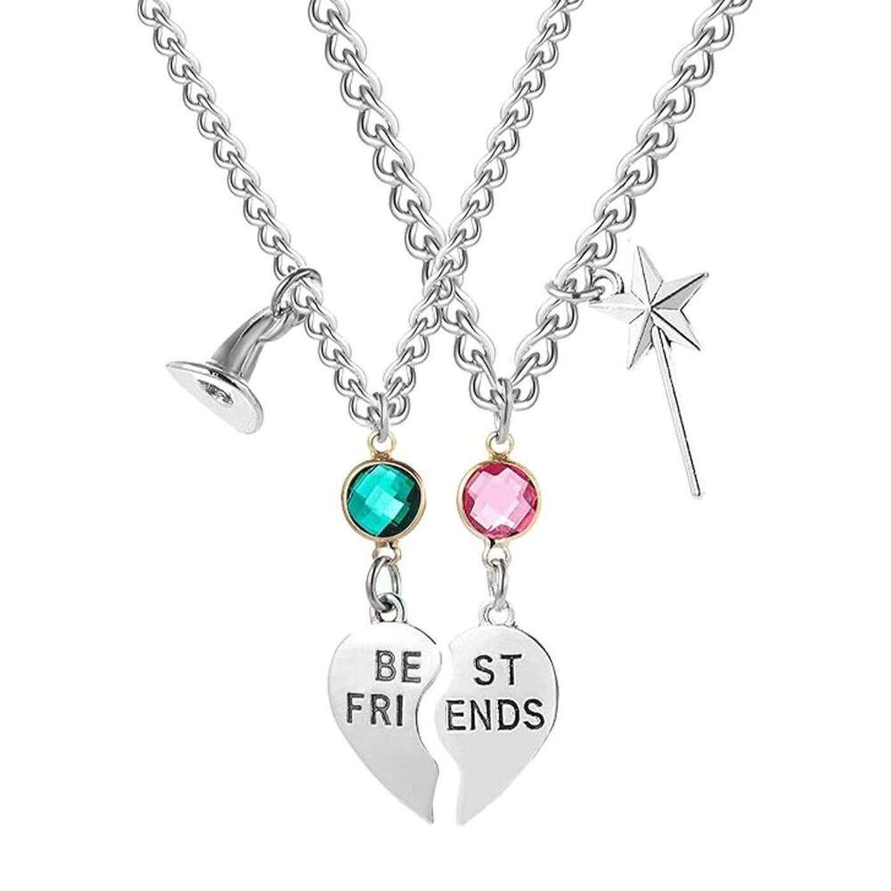 OZON Hot-Selling Friendship Necklace Set Alloy Lover Personality Versatile Collarbone Chain Fashion