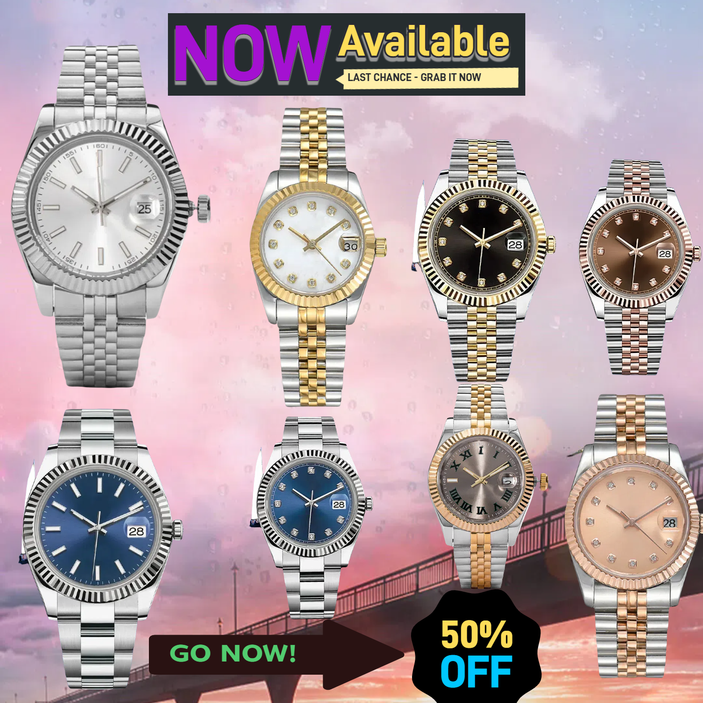 watch women daydate watch men AAA luxury Designer watch 2813 Movement fully automatic mechanical stainless steel wrist sapphire glass 36/41mm watch with box