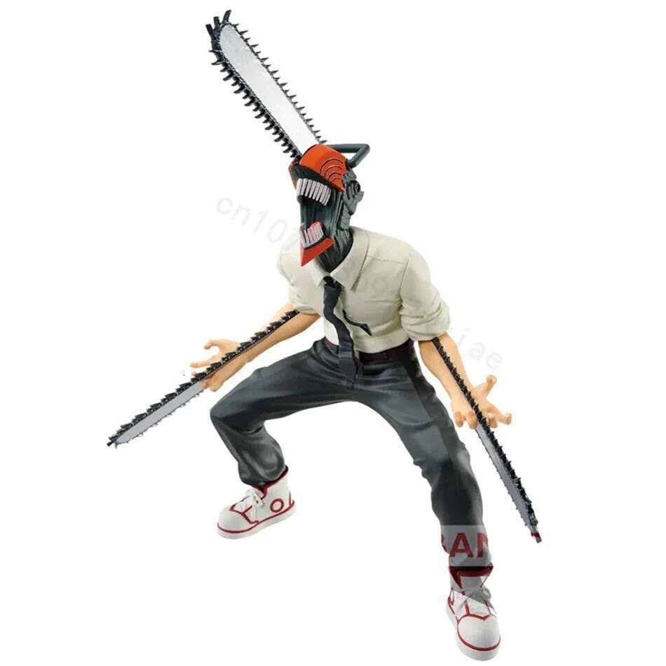 18cm Anime Denji Action Figure Chainsaw Man Power Figurine PVC Adult Collection Model Doll Toy
