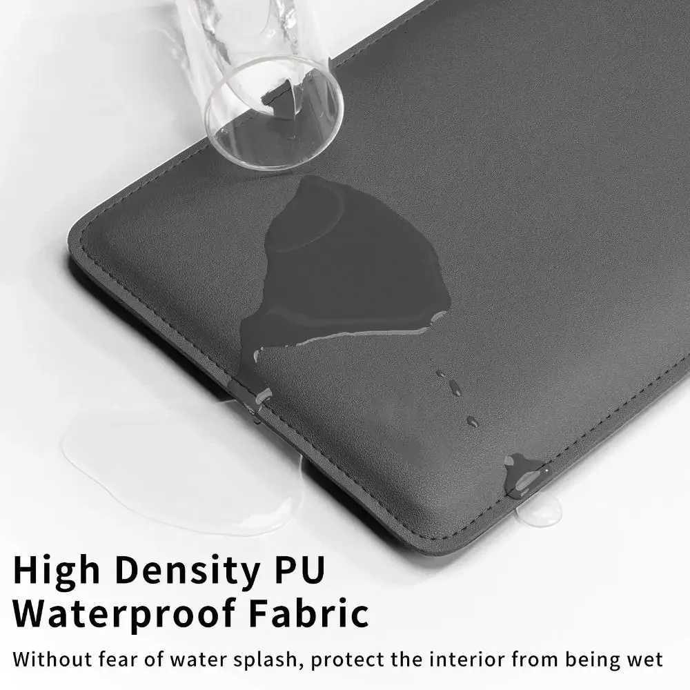Colorful PU Leather Trabook Cover Shockproof Notebook Bag Protective Pouch HP/Dell/Surface 11/13/14/15 inch Laptop Sleeve Case y250730
