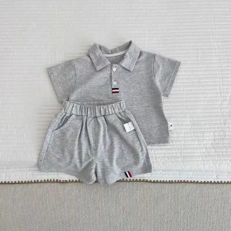 Summer Baby Clothes Suit Children Boys T-Shirt Shorts 2Pcs/Sets Kids Clothing Infant Casual Sports Costume Toddler Outfits 250729