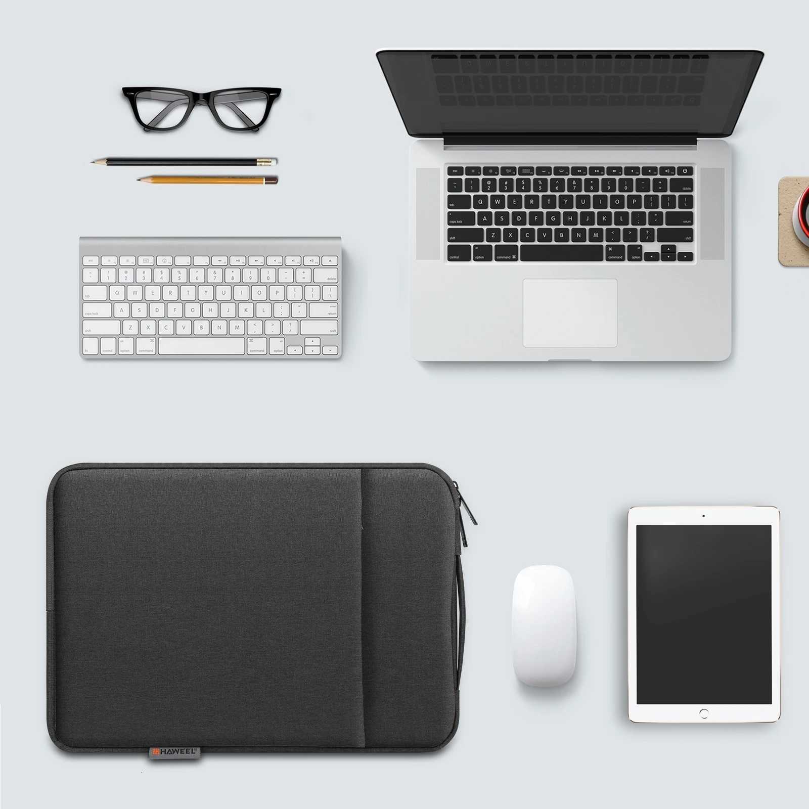 HEEL Laptop Sle Case Zipper Briefcase Bag with Handle for 15-16.7 / 14-15 / 12.5-13.5 inch Laptop Tablet Phe Case Bag y250730