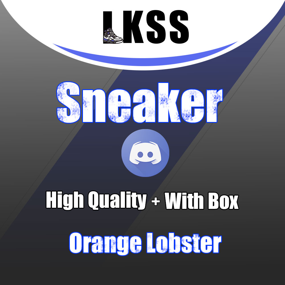 Orange Lobster LKSS Jason Sneaker D K High Quality Shoes for Man and Women 001