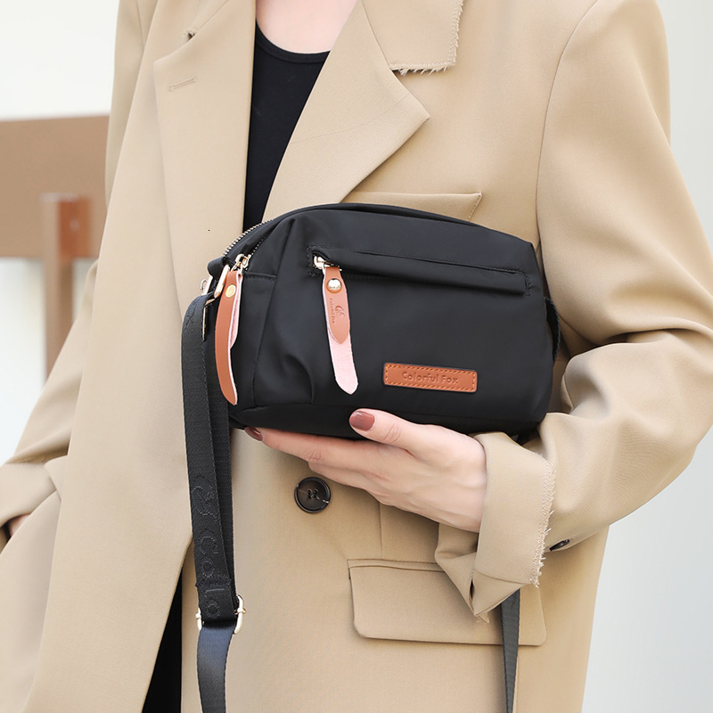 Colorful Fox New Women's Shoulder Korean Fashion Trend Crossbody Portable Phone Key Bag ddmymoon