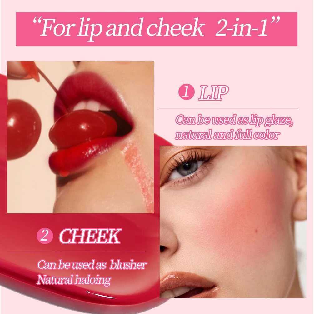 100% Mirror Lip Glaze Water Lip Gloss Sexy Red Lip Tint Liquid Lipstick Long-lasting Moisturizing Natural Beauty Lips Cosmetics G250728