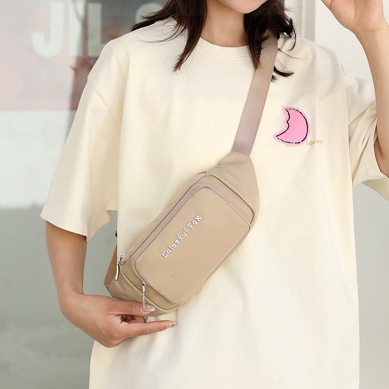 Colorful Fox New Women's Chest Fashion Casual Key Phone Multi-layer Portable Cashier Waist Bag ddmymoon