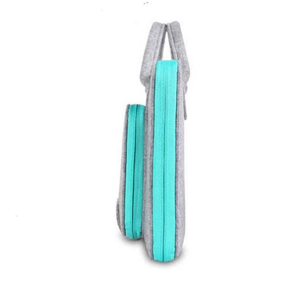 11-15 Inch Wool Felt Laptop Sleeve Bag Briefcase Handbags for iPad Book Pro Notebook Wear-resistant Notebook Liner Package y250730