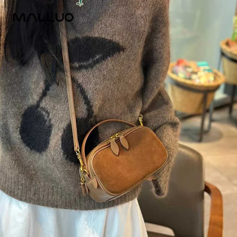 Women Cowhide Genuine Leather Shoulder Bag Ladies High Quality Leather Handbag Female Fashion Luxury Design Crossbody Bag Women M250730