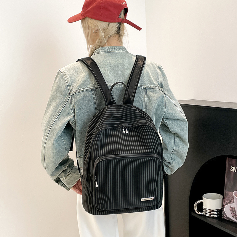 Colorful Foxins Niche Lightweight Simple Fashion Versatile Large Capacity Backpack for Women ddmymoon