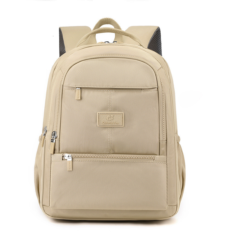 Colorful Fox New Women's Outdoor Casual Double Shoulder Bag Multi-layer Large Capacity Waterproof Backpack ddmymoon