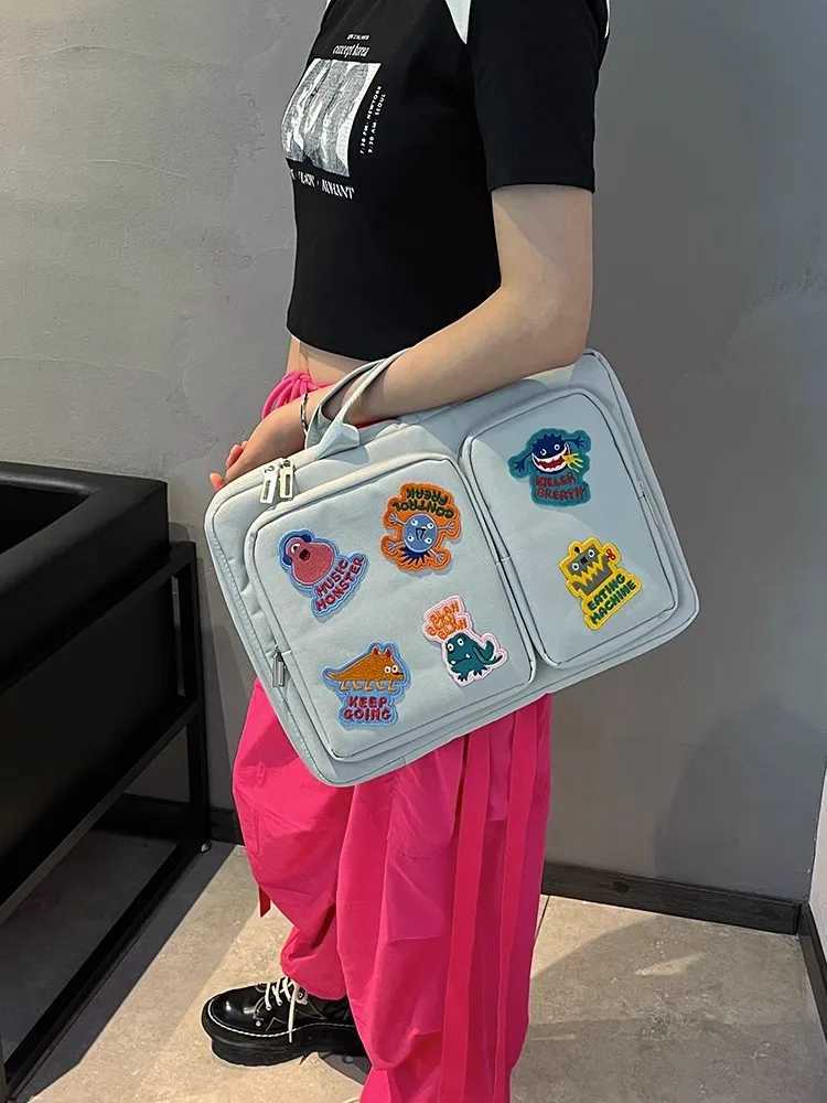 13.3 14 15.6 16 Inch Creative Laptop Bag High Capacity Shoulder Handbag for Book Air Pro HP Huei Asus Dell Len ASUS Acer y250730