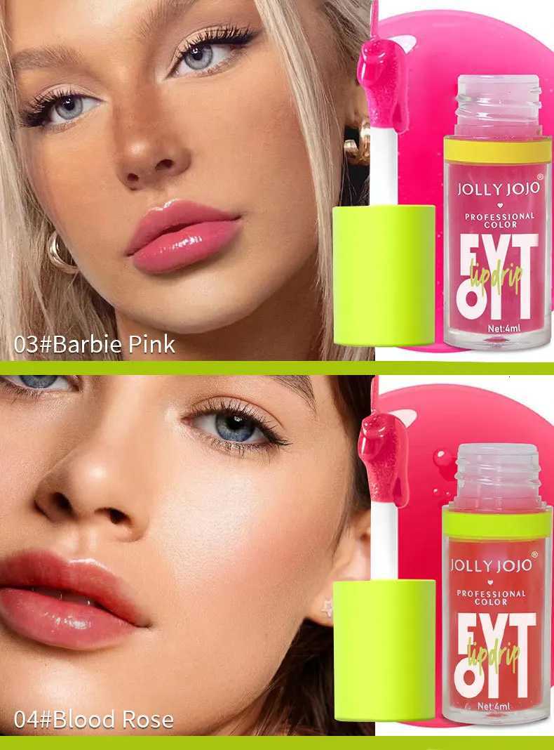 Clear Lip Gloss Crystal Jelly Lasting Moisturizing Lip Oil No Sticky Sexy Gloss Korean Fashion Liquid Lipstick Makeup Lip Care G250728