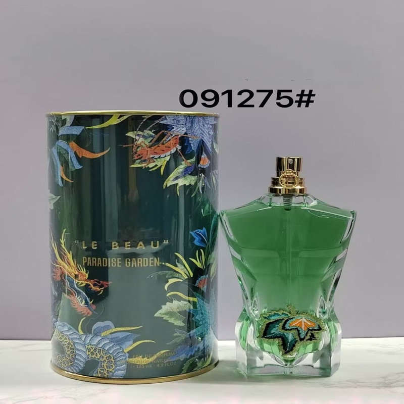 High quality Designer Perfume 80ML 125ML Men Perfume Le Beau PARADISE GARDEM Le Parfum Eau De Toilette Cologne Spray