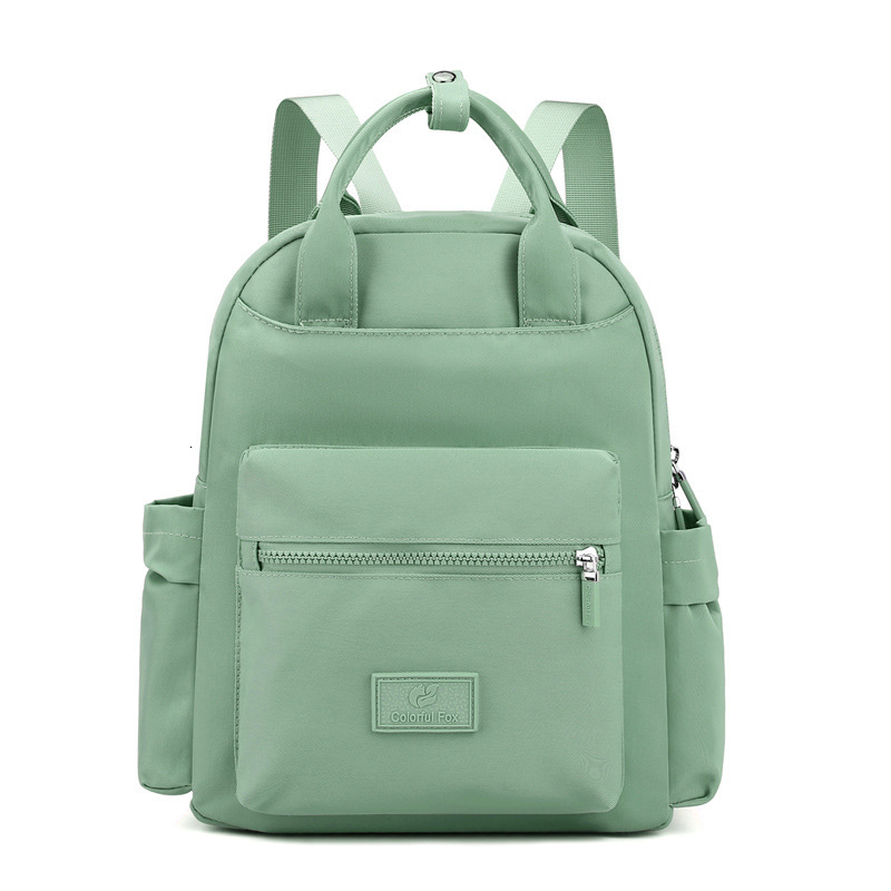 Colorful Fox New Multifunctional Candy Color Backpack Large Capacity Water-Resistant School Bag Handbag ddmymoon