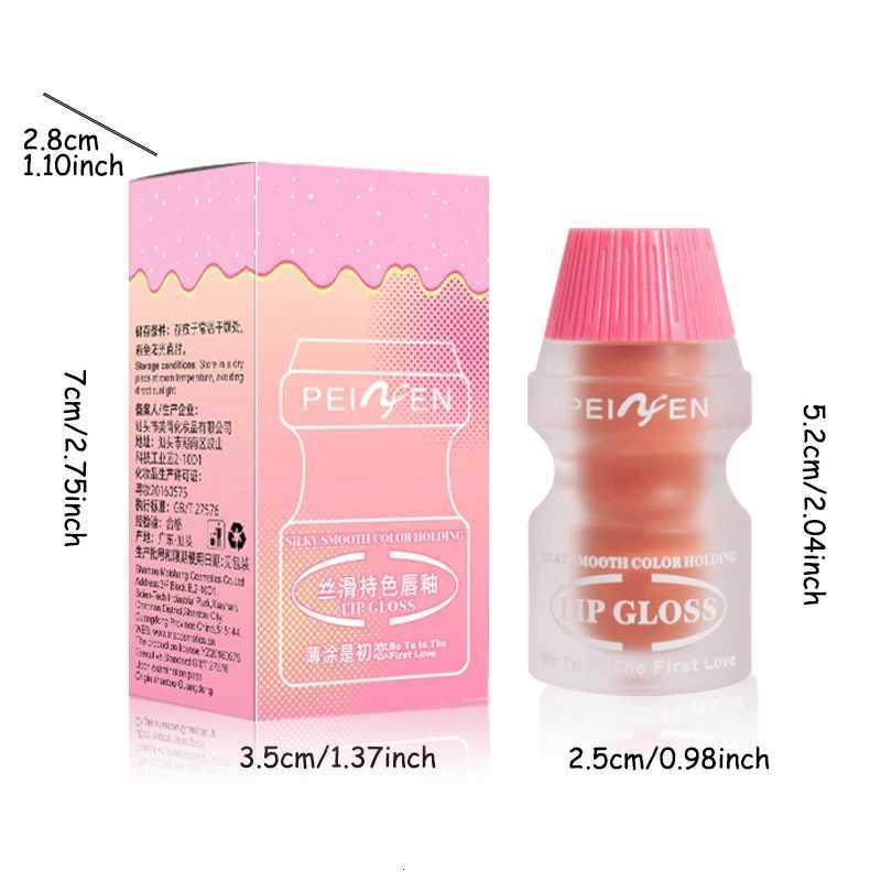 3 - Color Bottle Cute Lip Gloss Easy - to - Color Lip Gloss Waterproof and Long - Lasting Lip Makeup Cosmetics G250728