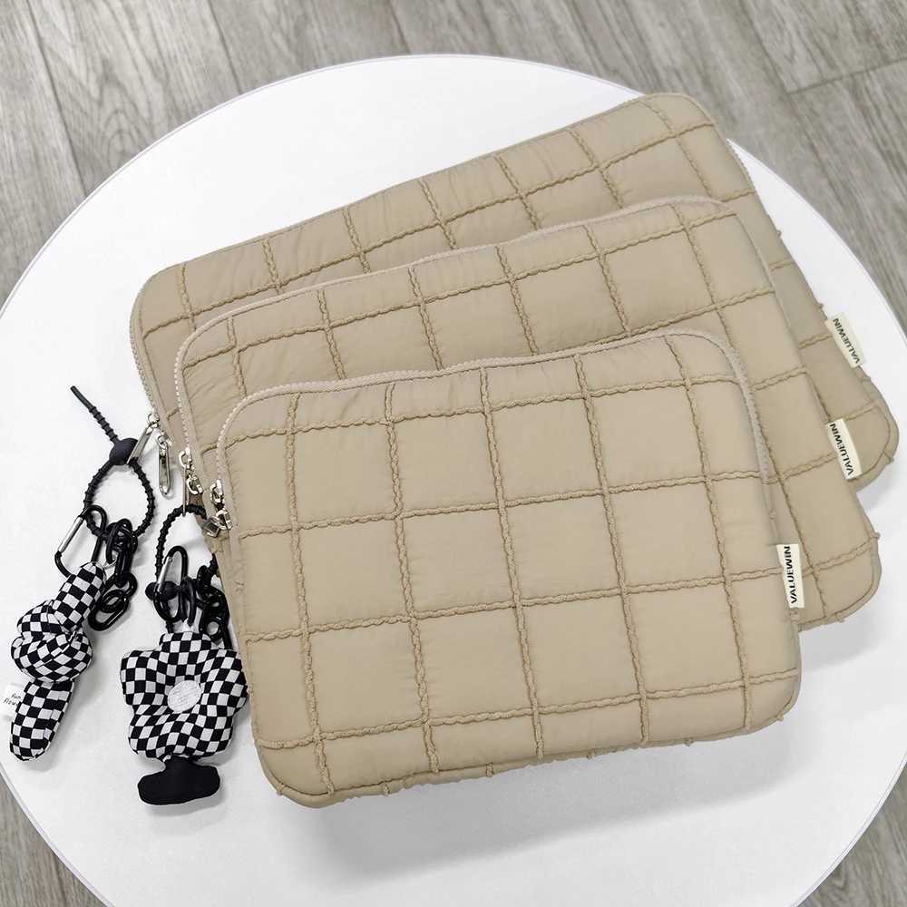 Laptop Case 13-14 15-15.6 inch Puffy Laptop Sleeve Compatible with Book Air/Pro HP ASUS Laptop Bag 9-11 iPad Case y250730