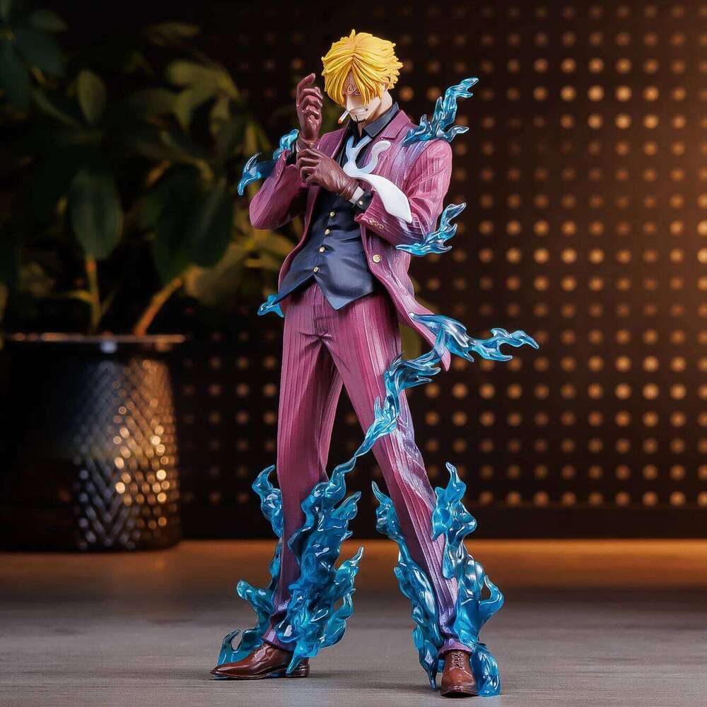 One Piece Sanji Character Statues Models Collectibles Figure Ornaments Anime Peripherals Small Holiday Gifts Otaku G