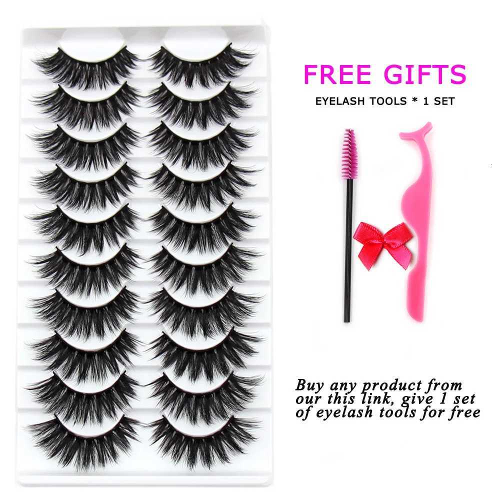 3D Makeup Faux Mink Lashes Natural Fluffy False Eyelashes Wholesale Wispy Thick Long Natural Eye Makeup Tools 3DA39 Z250730