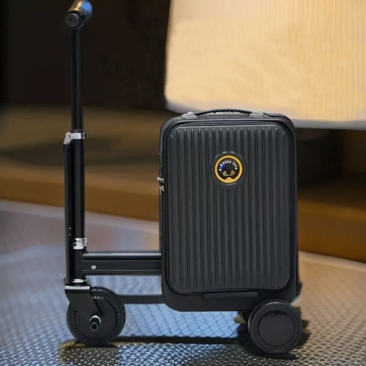 Electric Luggage Rideable Mobility Scooter Trolley Case Chassis Riding 20 inch suitcase travel case Boardable Smart Electric Car Case