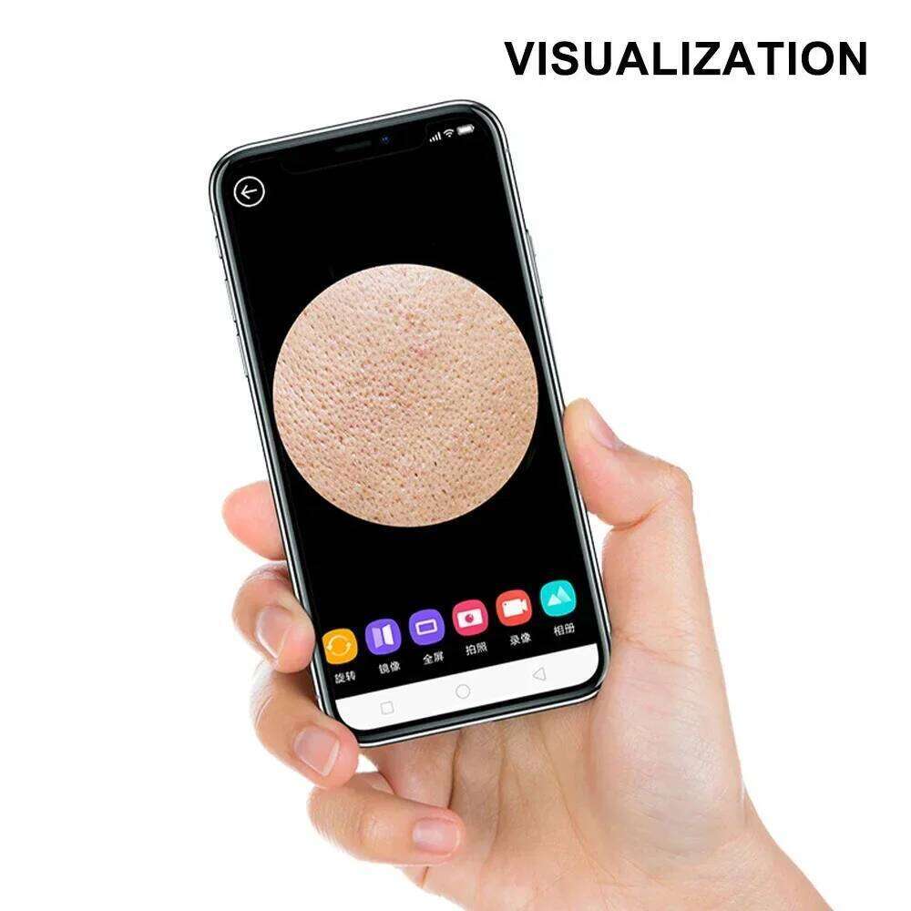 Visual Facial Deep Clean hine Blackheads and Acne Remover Heated Face Extractor Electric Blackhead Sucker