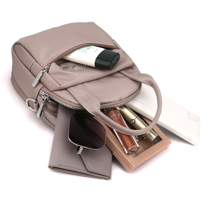 Colorful Fox New Women's Fashion Trend Single Shoulder Multi-layer Phone Coin Purse Water-resistant Small Bag ddmymoon