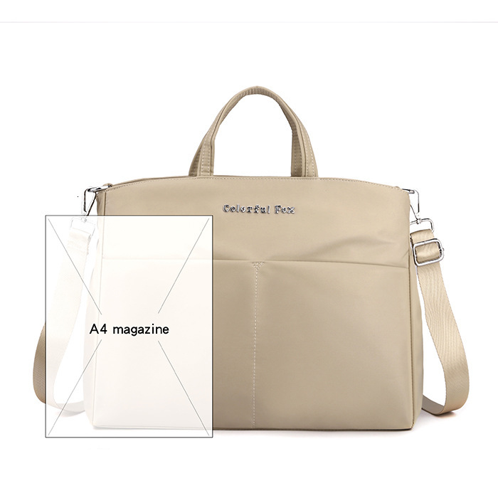 Colorful Fox New Women's Large Capacity Handbag Korean Fashion Trend Single Shoulder Crossbody Laptop Bag ddmymoon