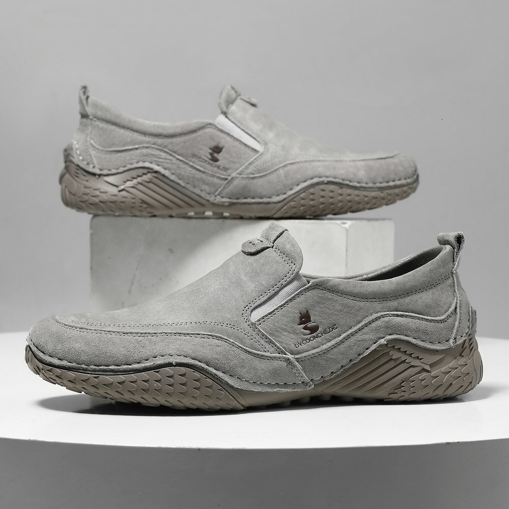 Versatile Low-top Men's Casual Martin Genuine Leather Large Size Shoes