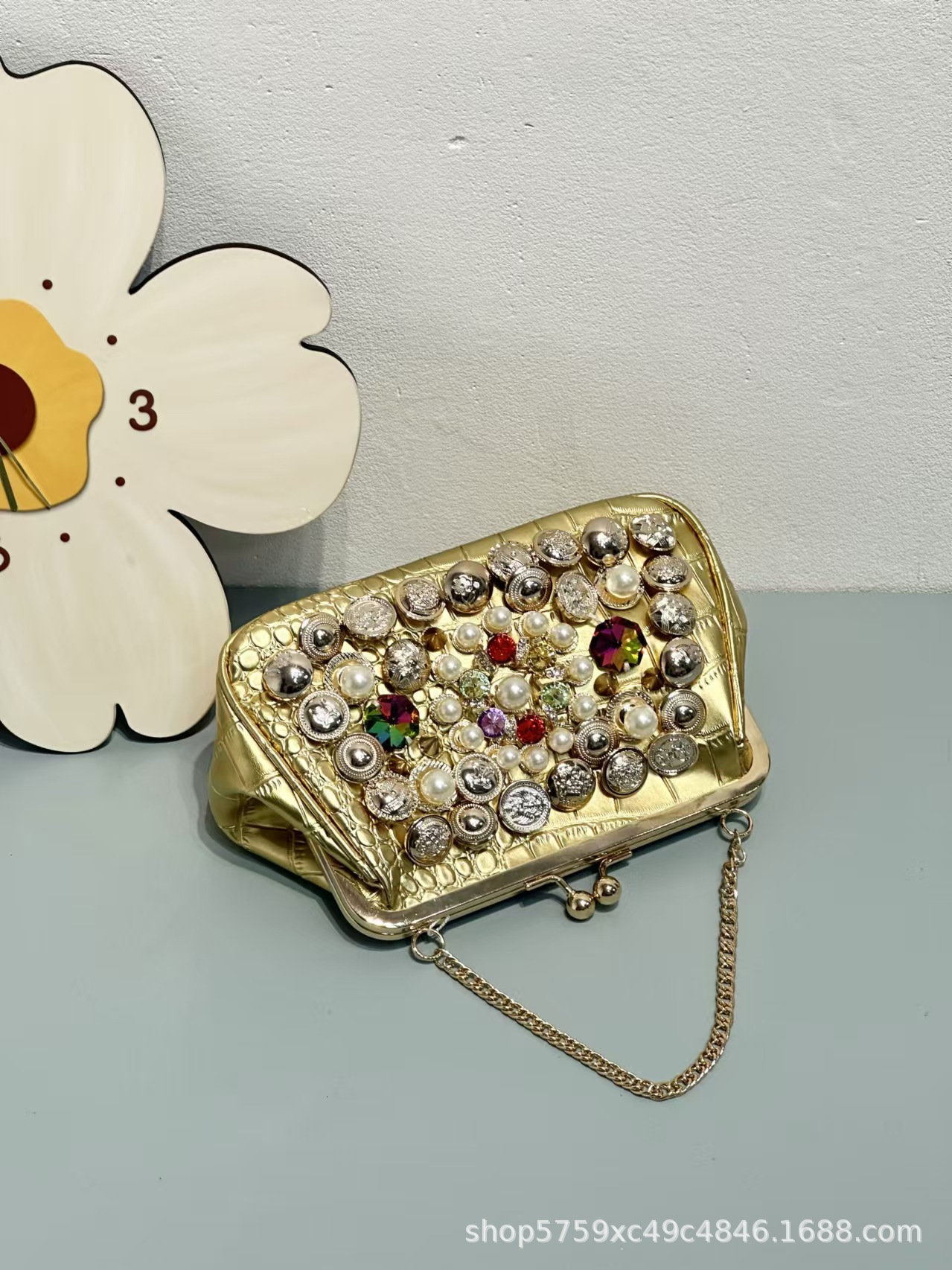 2025 New Fashion Style Handmade Button Crossbody Bag ddmymoon