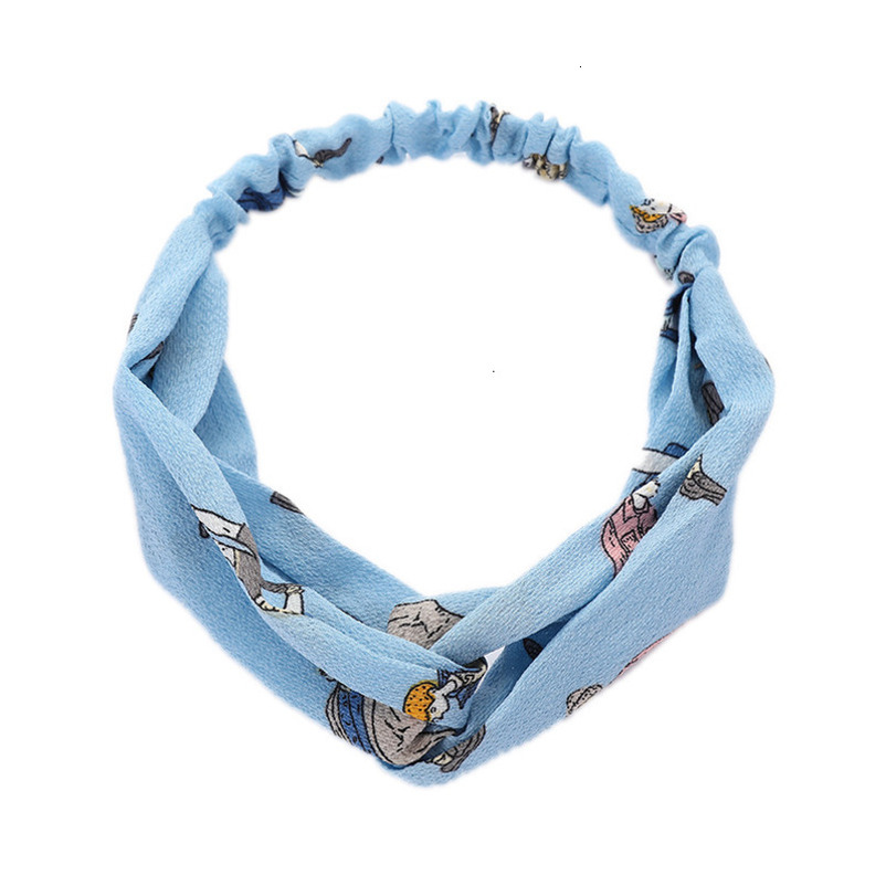 Korean Style Cross Headwear Women's Face Washing Sports Hairband Creative Hoop Hair Accessories