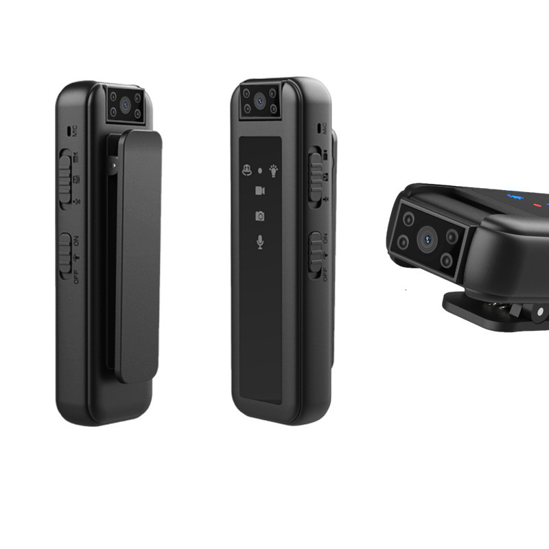 CS07 Back Clip 1080P HD Camera 180 ° Rotating camera infrared night vision recorder