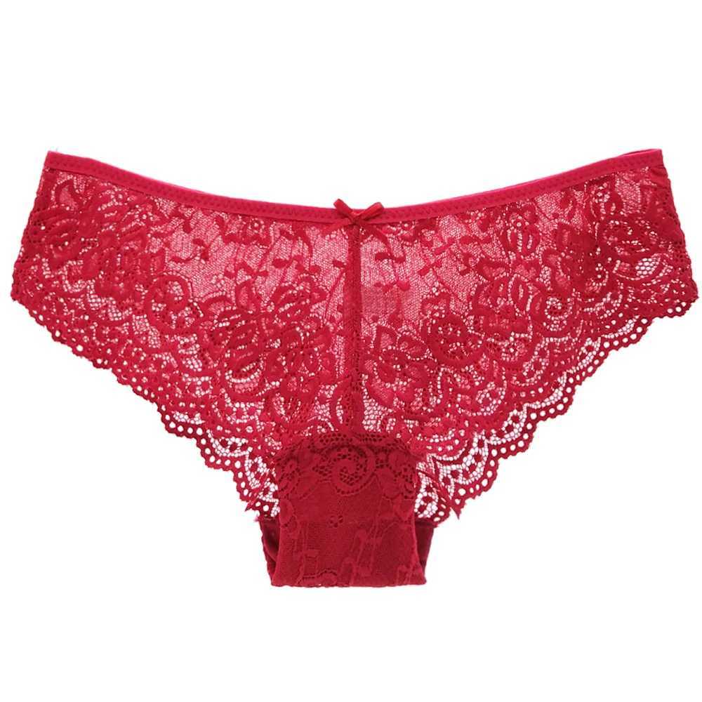 Women Briefs Sexy Full Lace Panties Hollow Out Low-waist Female Shorts Soft Solid Color Breathable Underwear Fast Ship 3pcs/lots 250715