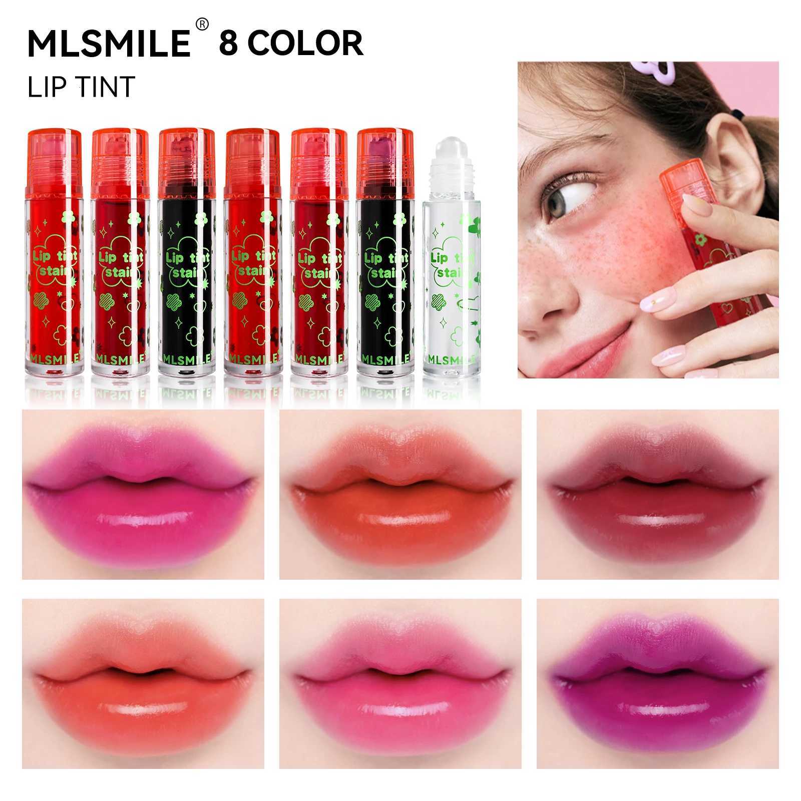 MLSMILE Ball Non-Stick Cup Lip Dye Liquid Lip Glaze Waterproof Long-Lasting Easy Color Lipstick Water Lip Gloss Transparent Lip G250728