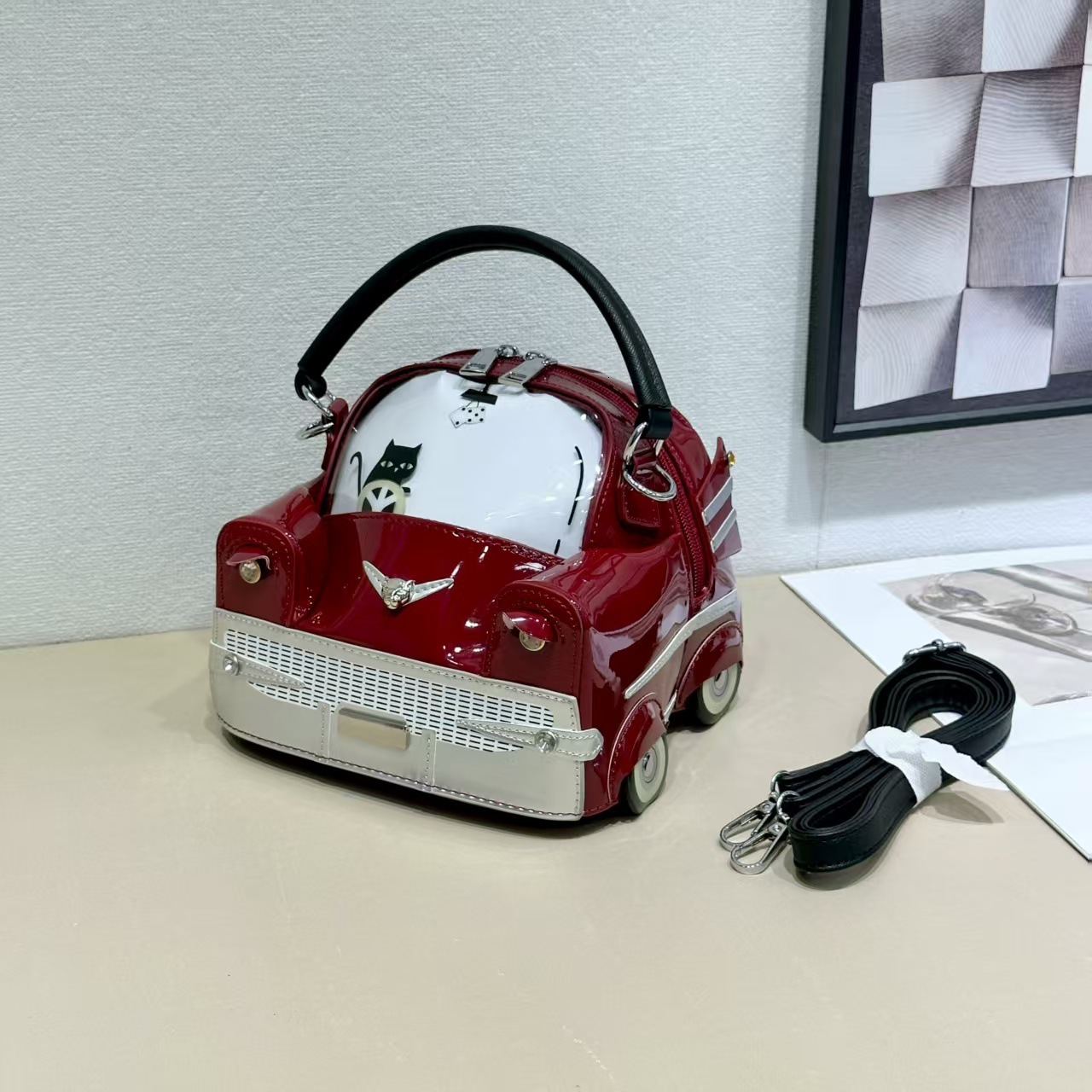 2025 New Fashion Cute Trendy Cool 2Y Sweet Spicy Style Creative Small Car Handbag Shoulder Crossbody Bag ddmymoon