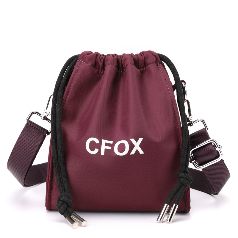 Colorful Fox New Women's Shoulder Korean Fashion Trendy Phone Versatile Simple Crossbody Bag ddmymoon