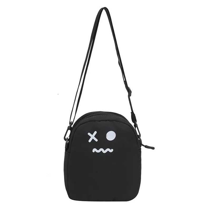 New Cartoon Messenger Bag Cute Casual Mini Crossbody Bags for Women Fashion Canvas Shoulder Bags Cosmetic Coin Storage Bag Y250729
