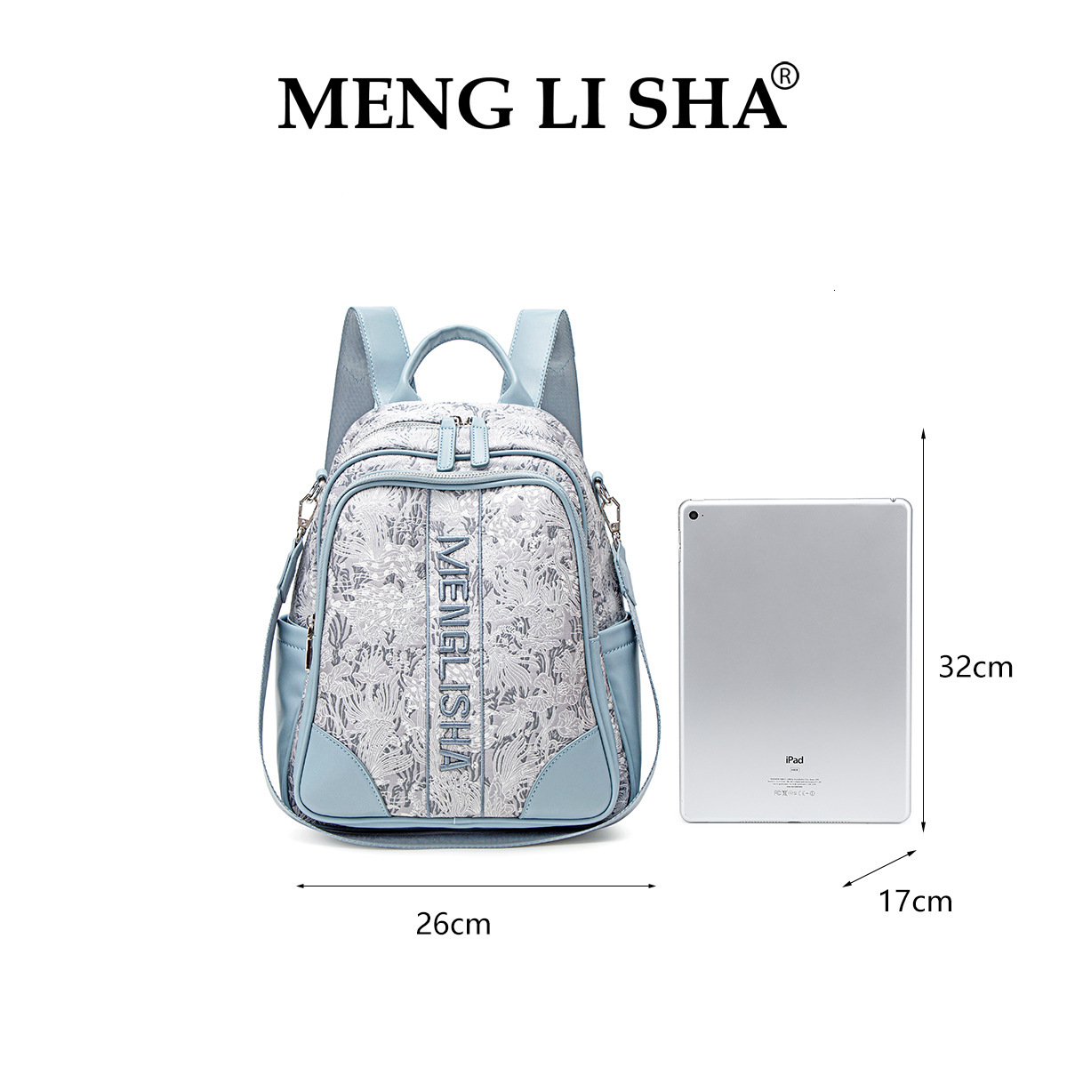 2025 Spring Summer New Niche Light Luxury High-end Travel Backpack Fashion Double Shoulder Embroidered School Women's Casual Bag ddmymoon