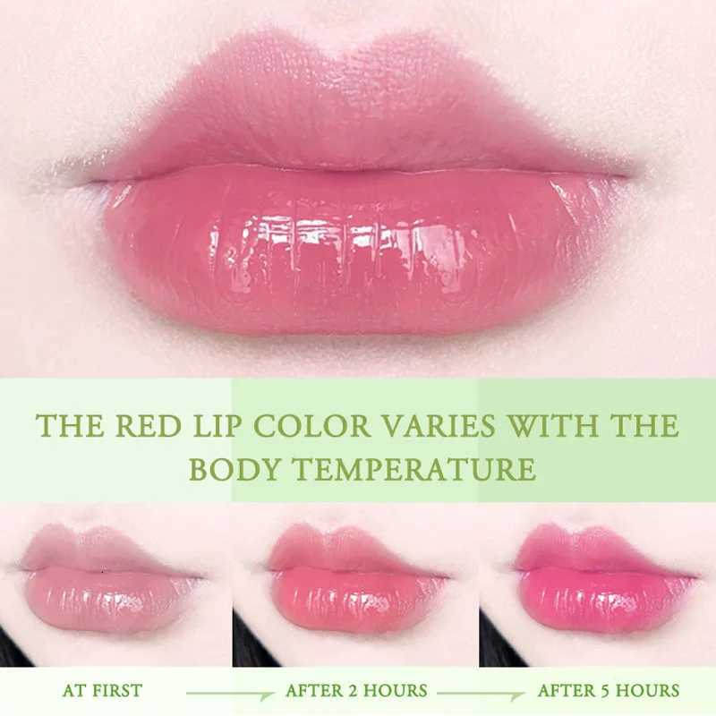 Aloe Vera Color-Changing Lipstick Moisturizes Hydrates Waterproof Non-Sticky Long-Lasting Tinted Lip Gloss G250729